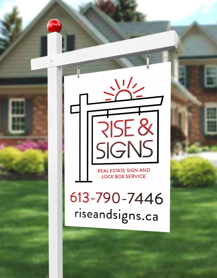 Real Estate Sign Topper Sold