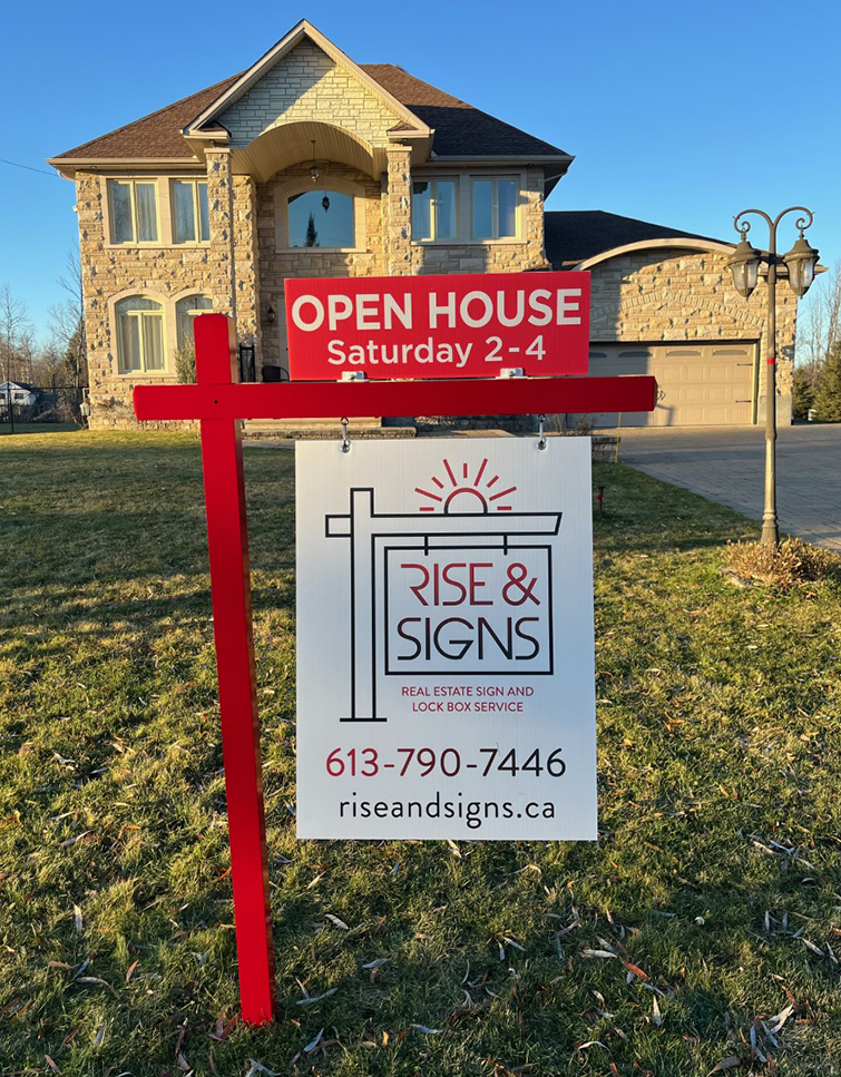 Real Estate Sign Topper Sold